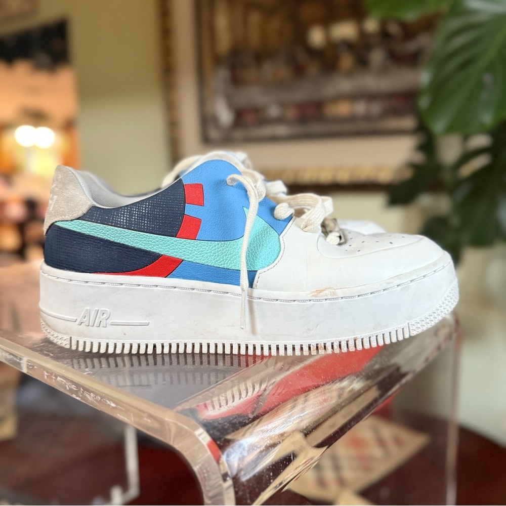 Nike Air Force 1 Sage Low White W, excellent condition.